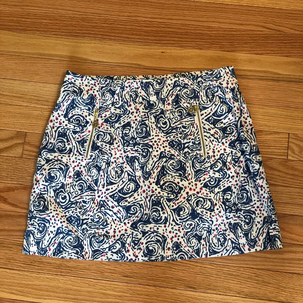 Lilly Pullitzer vintage print skirt